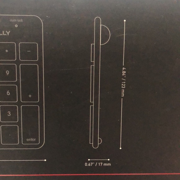 Macally Mac/PC keyboard - Picture 5 of 6